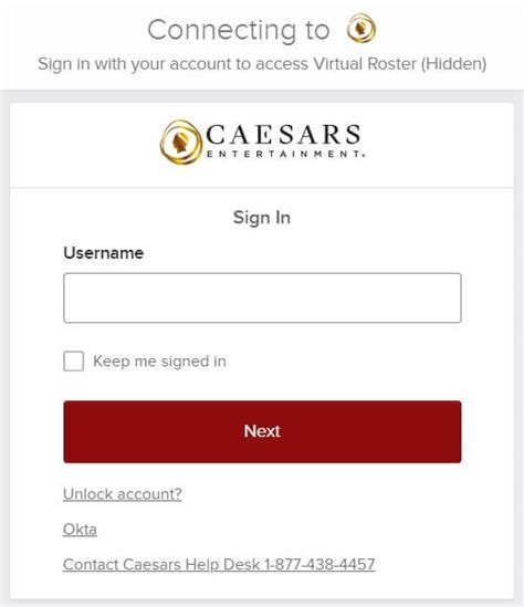 scheduling caesars virtual roster